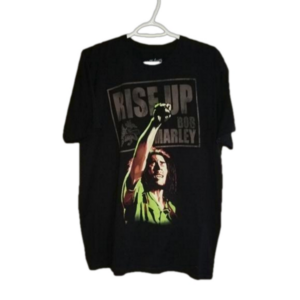 Philcos Bob Marley Black Short Sleeve TShirt Rise Up Graphic Size XL